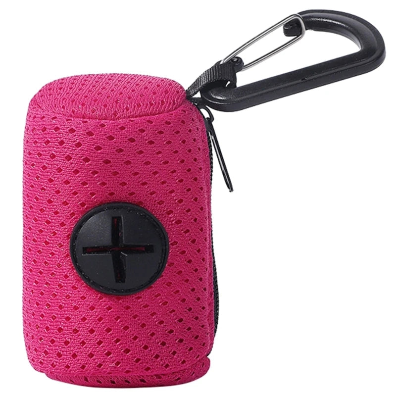 Leash-Clip Poop Bag Dispenser — Never Forget Bags Again