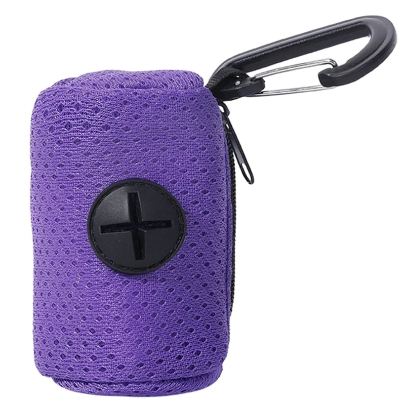 Leash-Clip Poop Bag Dispenser — Never Forget Bags Again