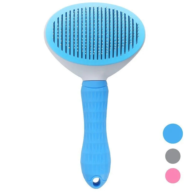Self Cleaning Slicker Brush for Dogs and Cats