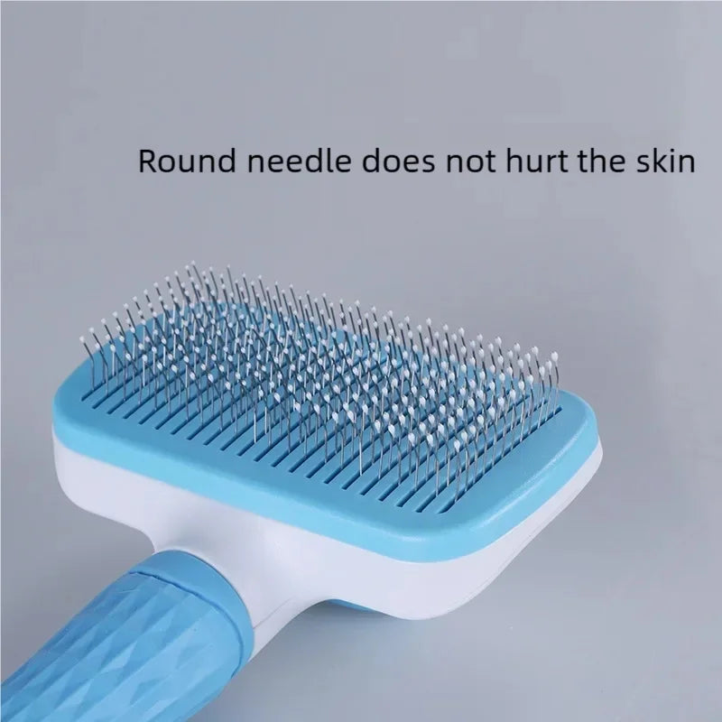 Self Cleaning Slicker Brush for Dogs and Cats