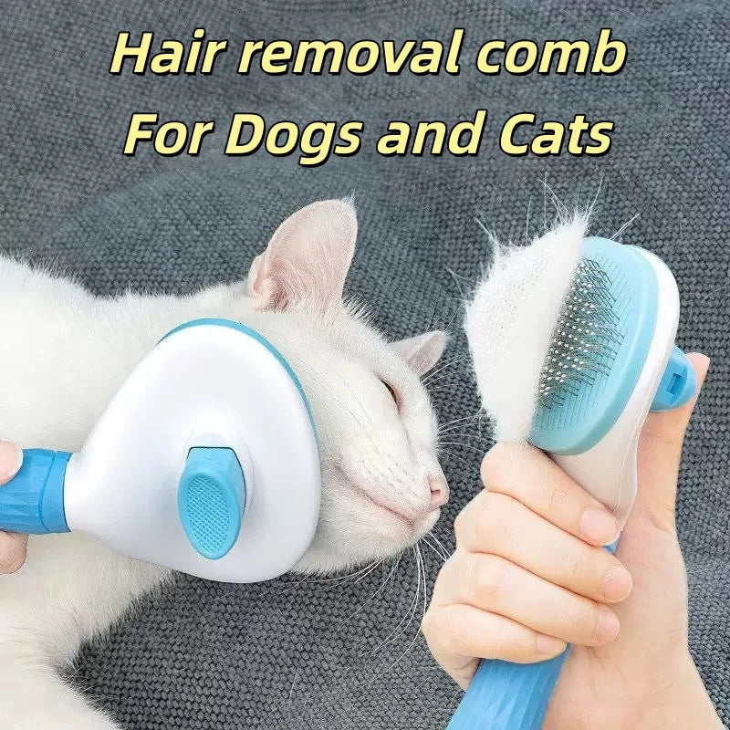 Self Cleaning Slicker Brush for Dogs and Cats