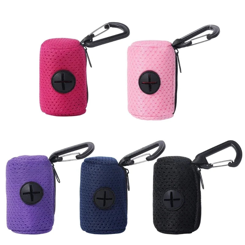 Leash-Clip Poop Bag Dispenser — Never Forget Bags Again