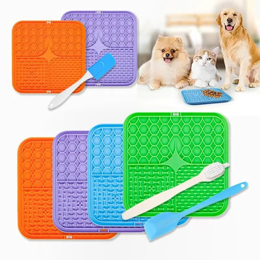 Slow Feeder Lick Mat for Dogs And Cats