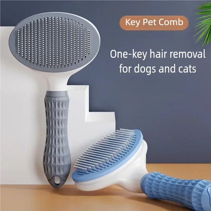 Self Cleaning Slicker Brush for Dogs and Cats