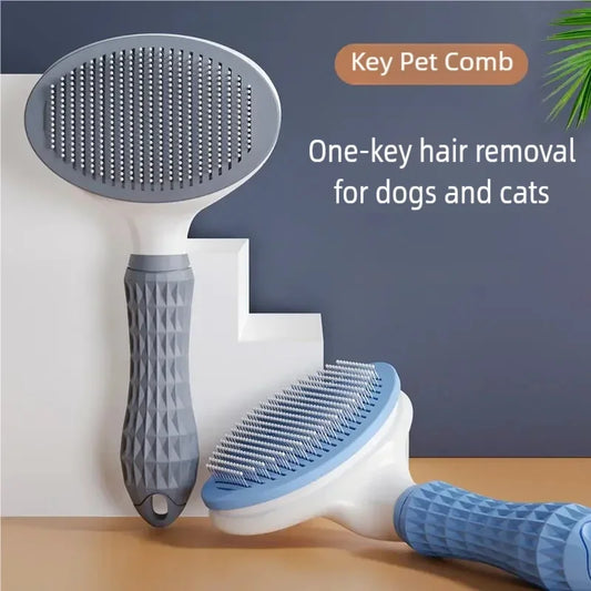 Self Cleaning Slicker Brush for Dogs and Cats