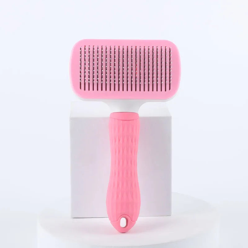 Self Cleaning Slicker Brush for Dogs and Cats