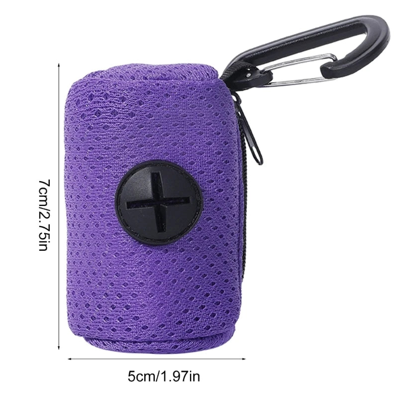 Leash-Clip Poop Bag Dispenser — Never Forget Bags Again