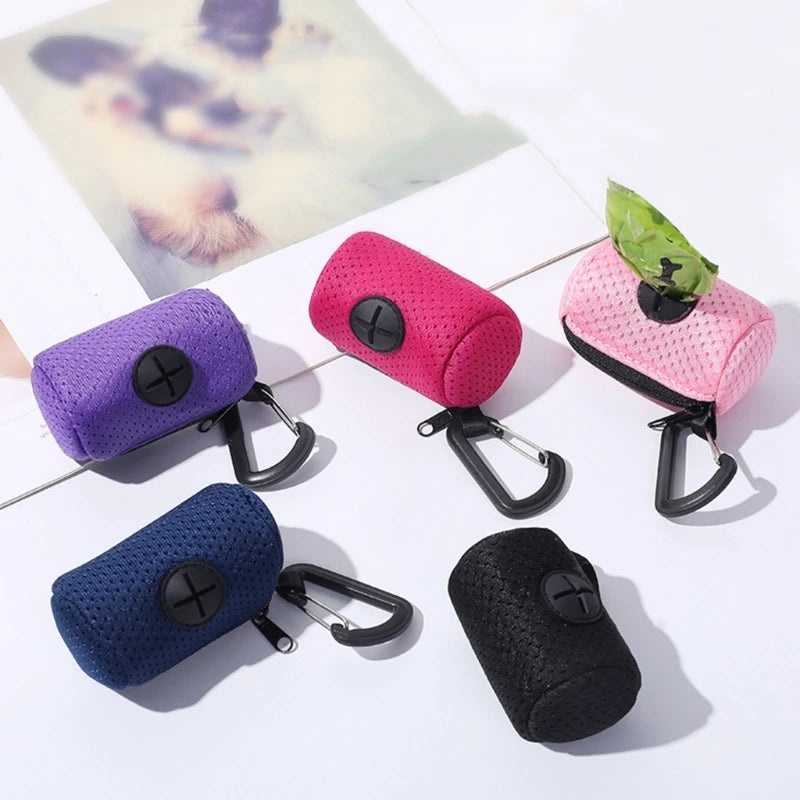 Leash-Clip Poop Bag Dispenser — Never Forget Bags Again