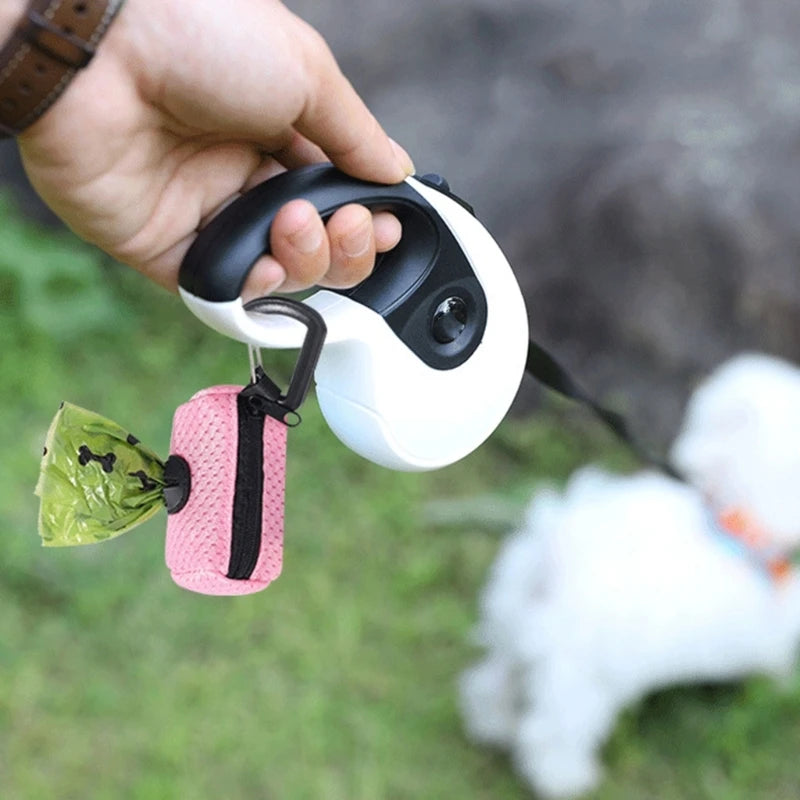 Leash-Clip Poop Bag Dispenser — Never Forget Bags Again