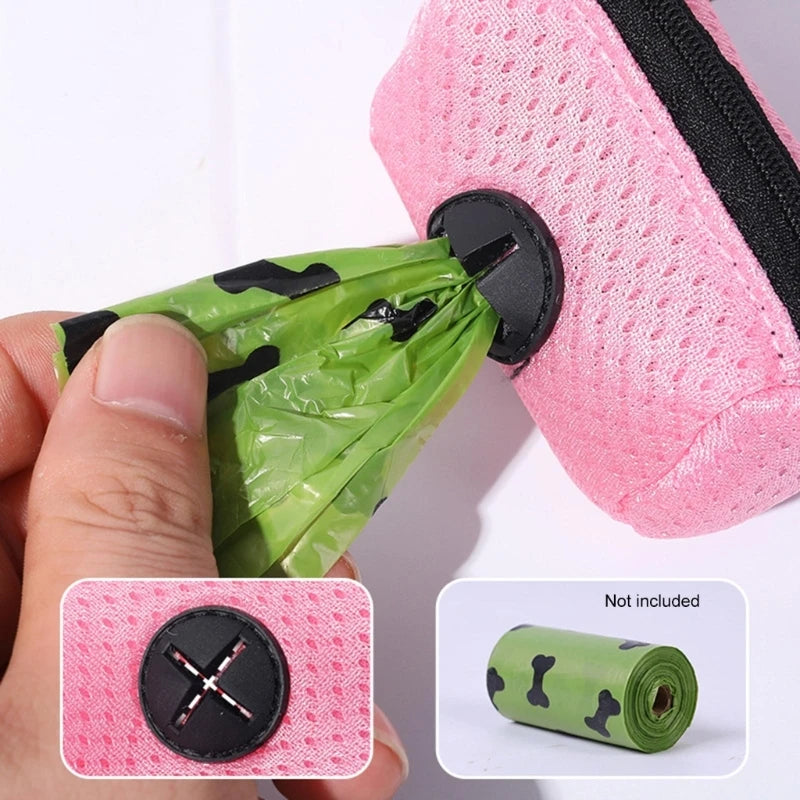 Leash-Clip Poop Bag Dispenser — Never Forget Bags Again